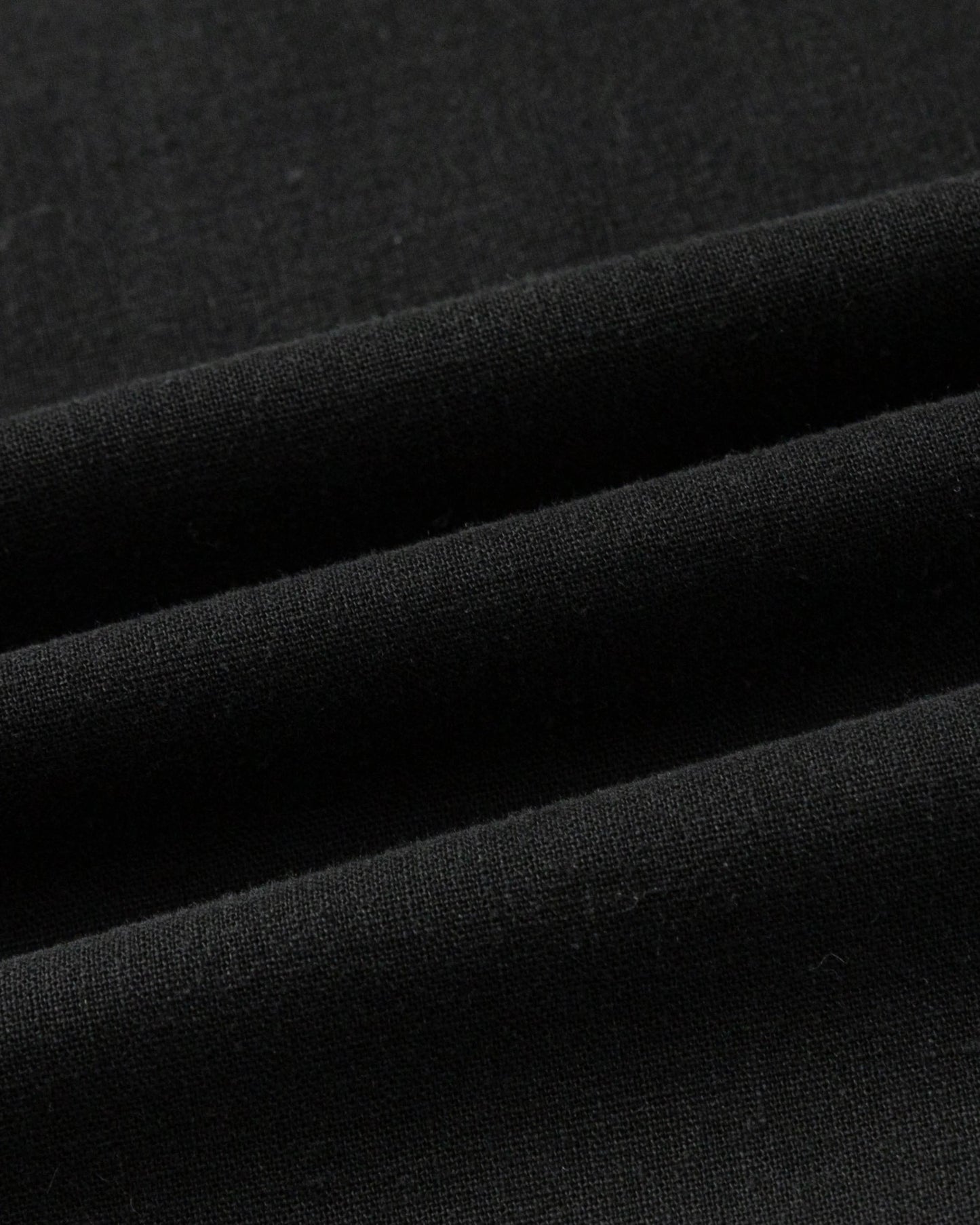 Close-up of black fabric texture